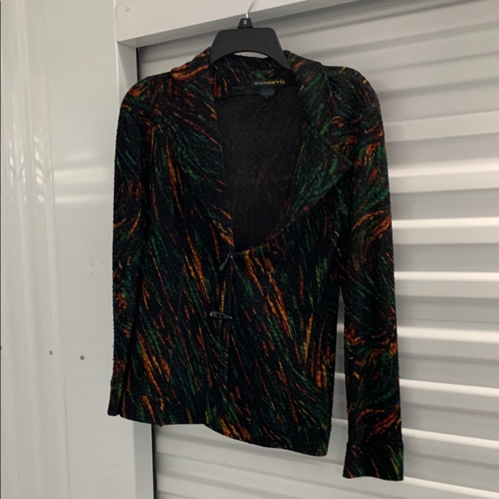 Eva Varro Multicolor Knit Cardigan*
